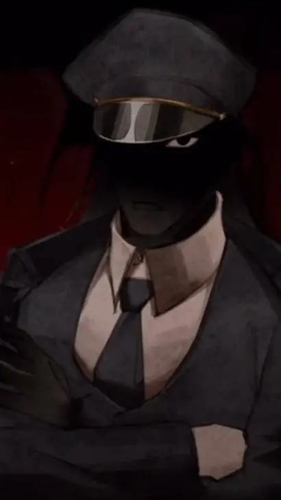 ai character: سیاهی  background