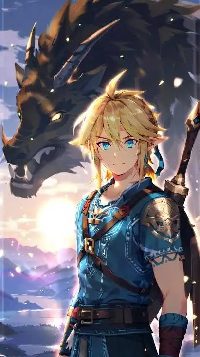 ai character: Link background