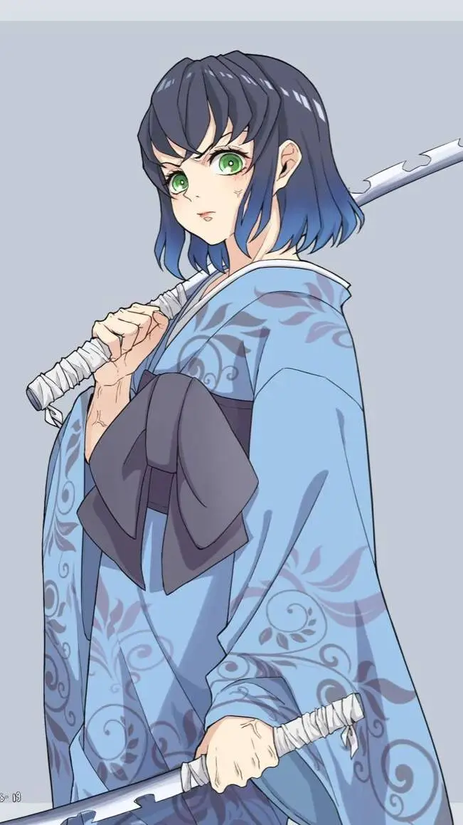 ai character: hermana de inosuke background
