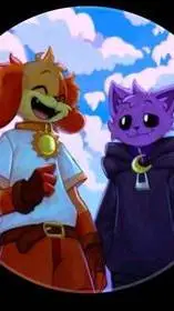 ai character: dogday9899 background
