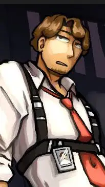 ai character: Heartbroken shed background