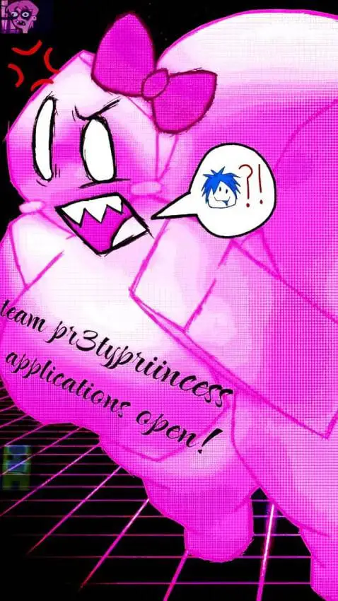ai character: Pr3tty priincess👑 background