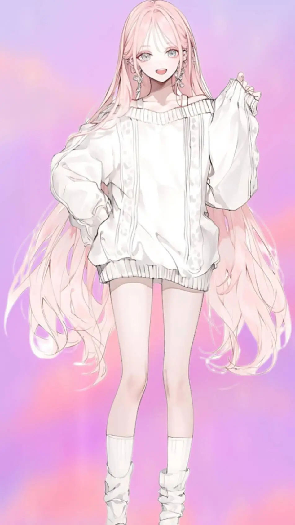 ai character: Lisa(⑉･̆-･̆⑉) background