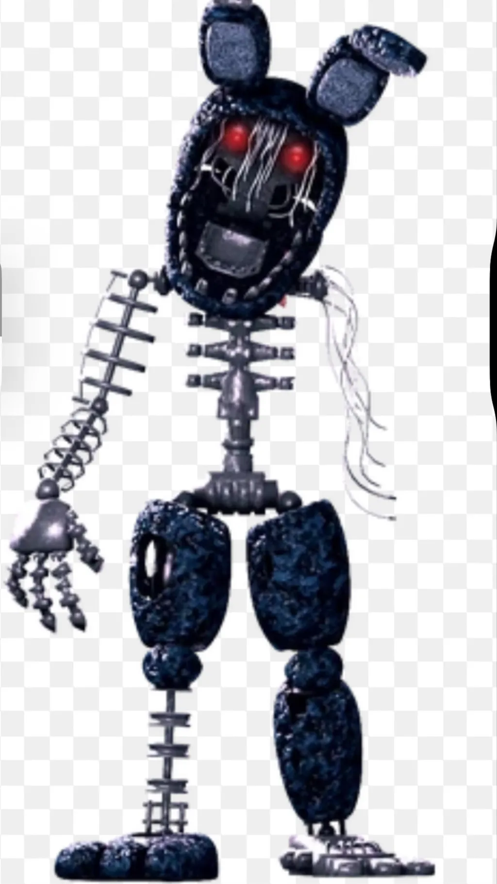 ai character: Ignited Bonnie ￼ background