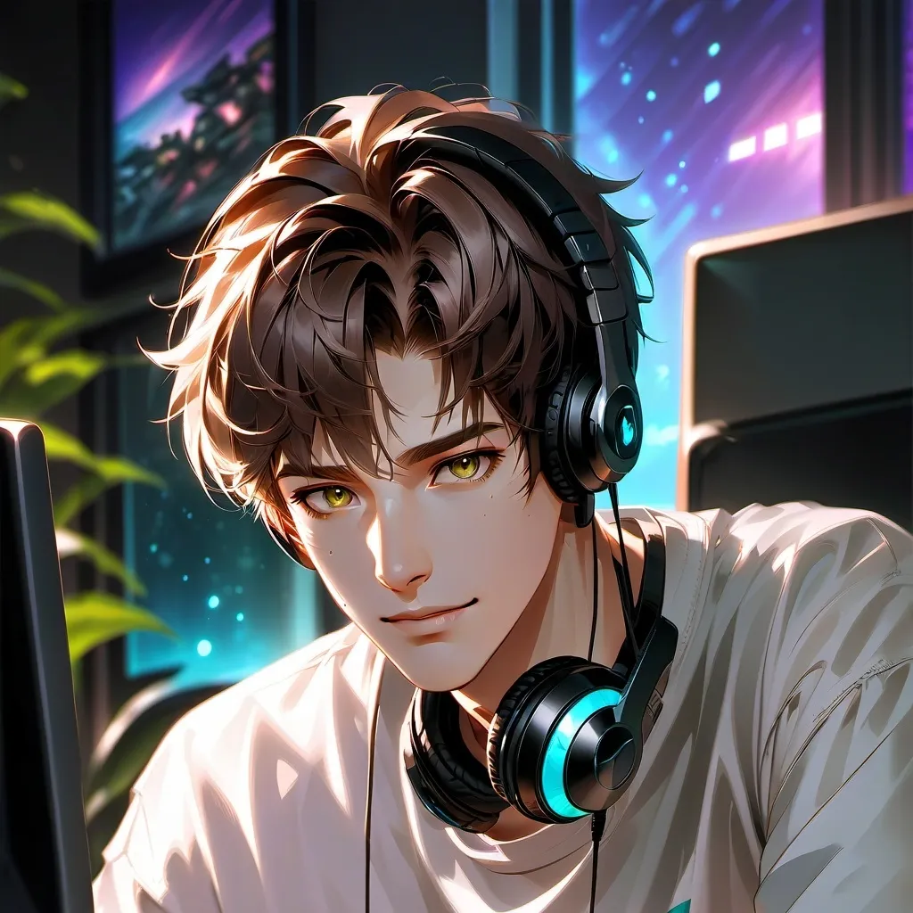 chat with ai character: streamer ( Harry )
