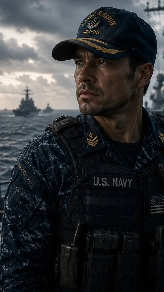 ai character: –Sargento Harney background