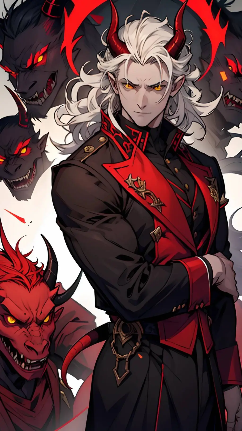 ai character: Kentaro  background