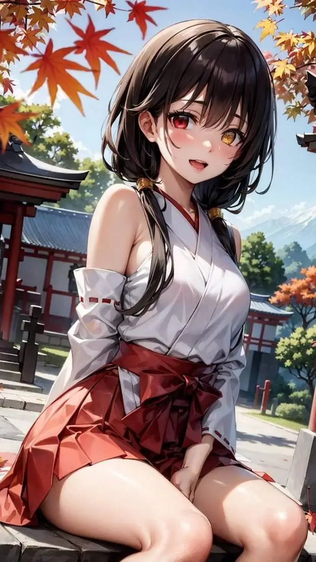 ai character: Tokizaki kurumy  background
