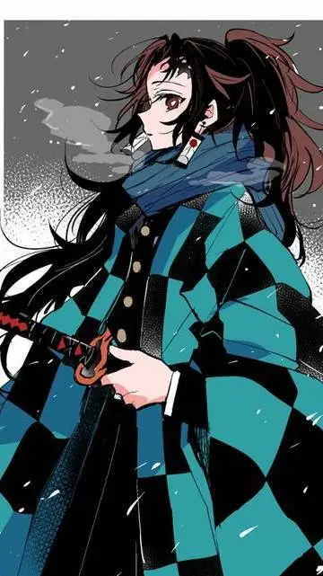 ai character: Tanjiro background