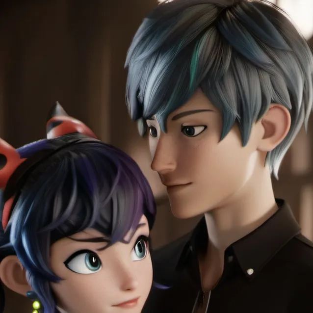 chat with ai character: Luka and Marinette