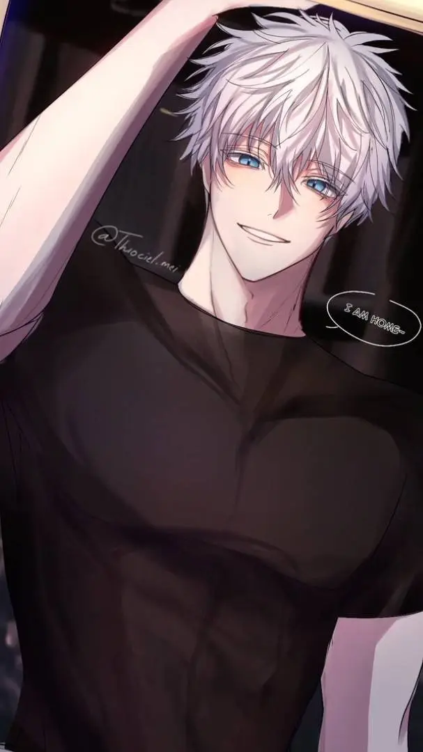 ai character: Gojo Saturo xx background