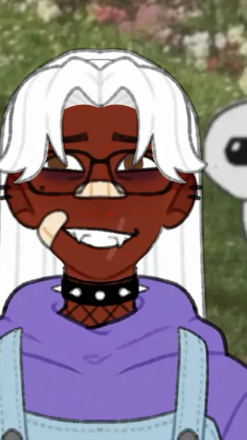 ai character: ￼disappointment.. background