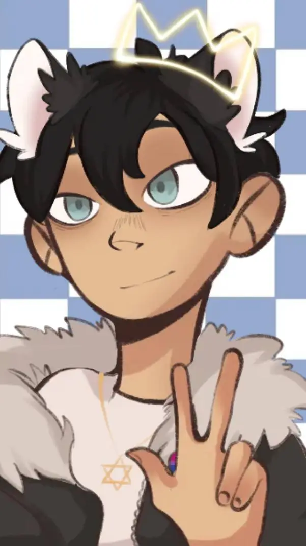 ai character: human Spitz background