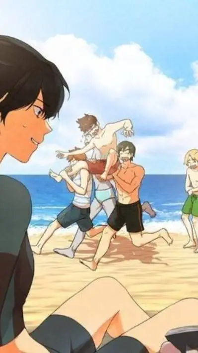 ai character: kai swim💧🔥 background