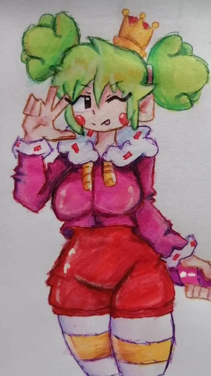 ai character: Mandy background