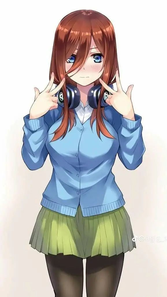 ai character: Miku background