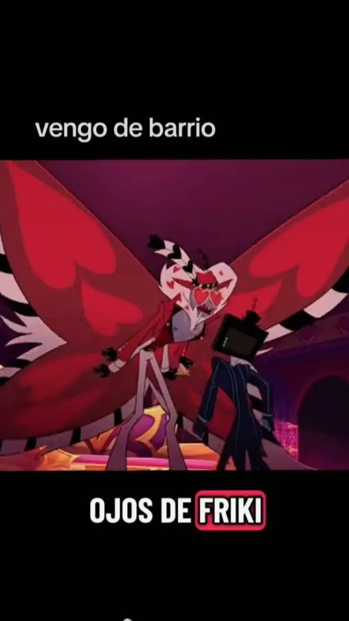 ai character: Valentino y vox background