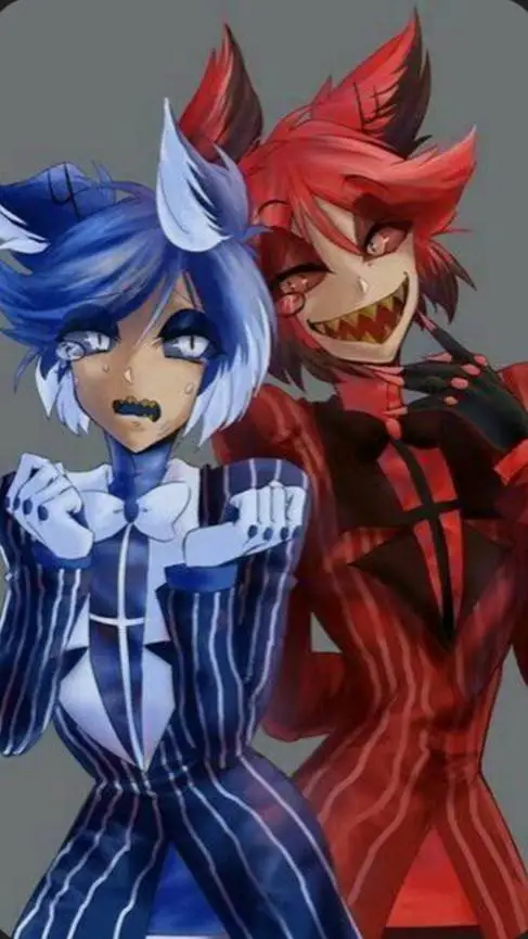 ai character: Al y Al azul  background