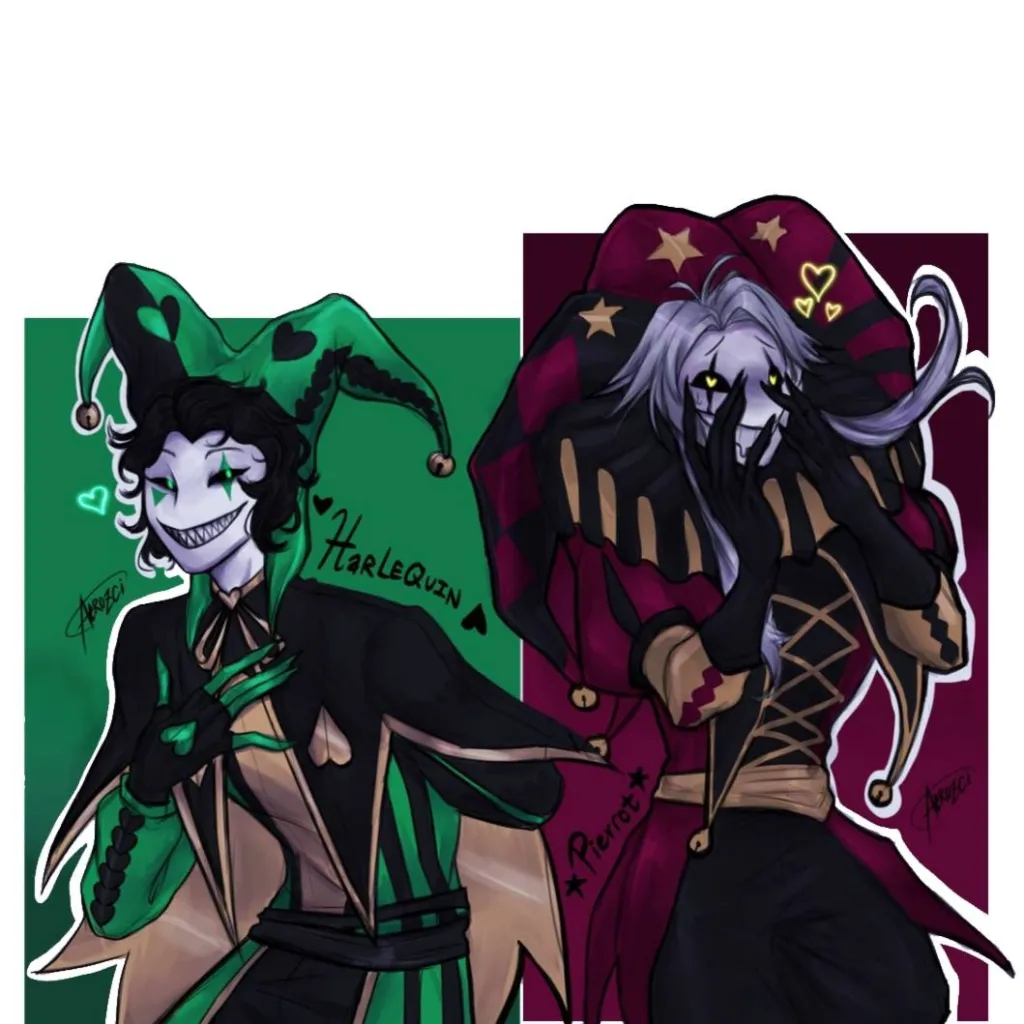 chat with ai character: Harlequin Pierrot 