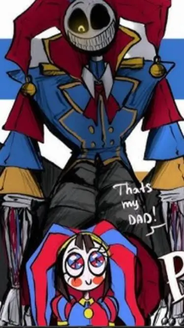 ai character: prototype y pomni  background