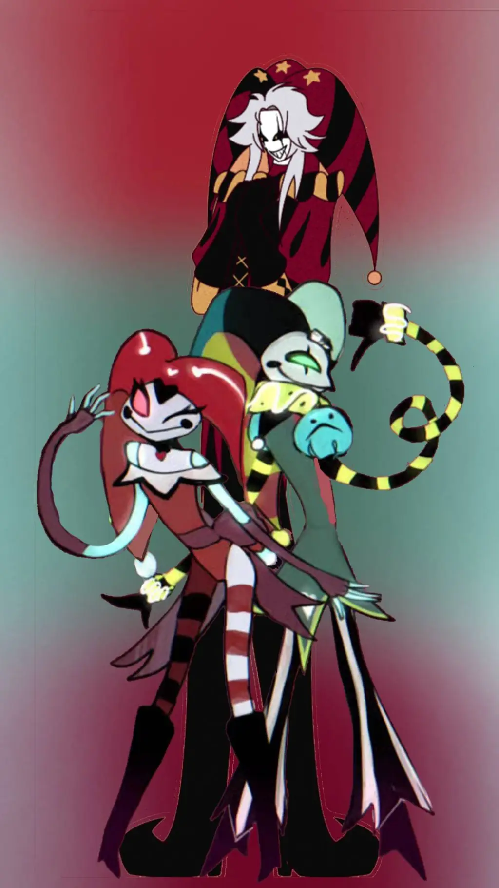 ai character: K , RF Y P background