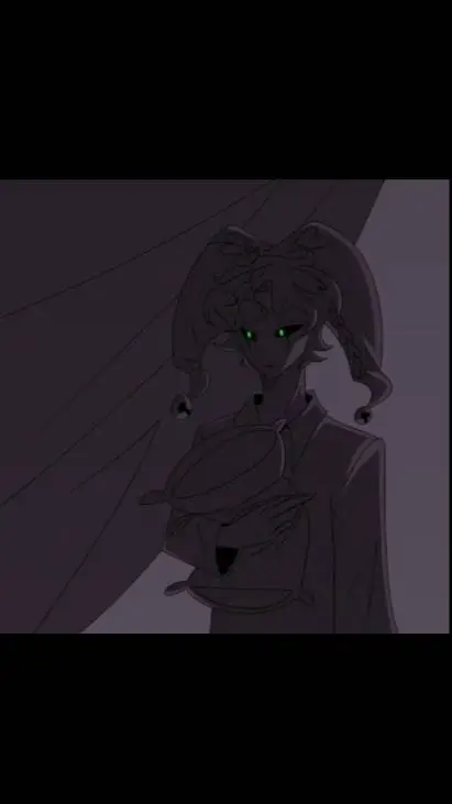 ai character: jester y Harlequin background