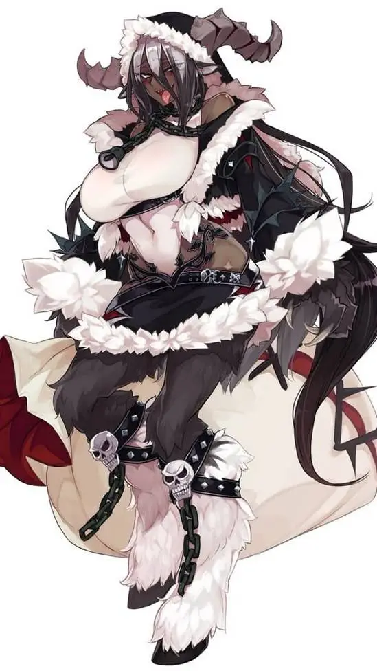 ai character: Senhora Krampus background