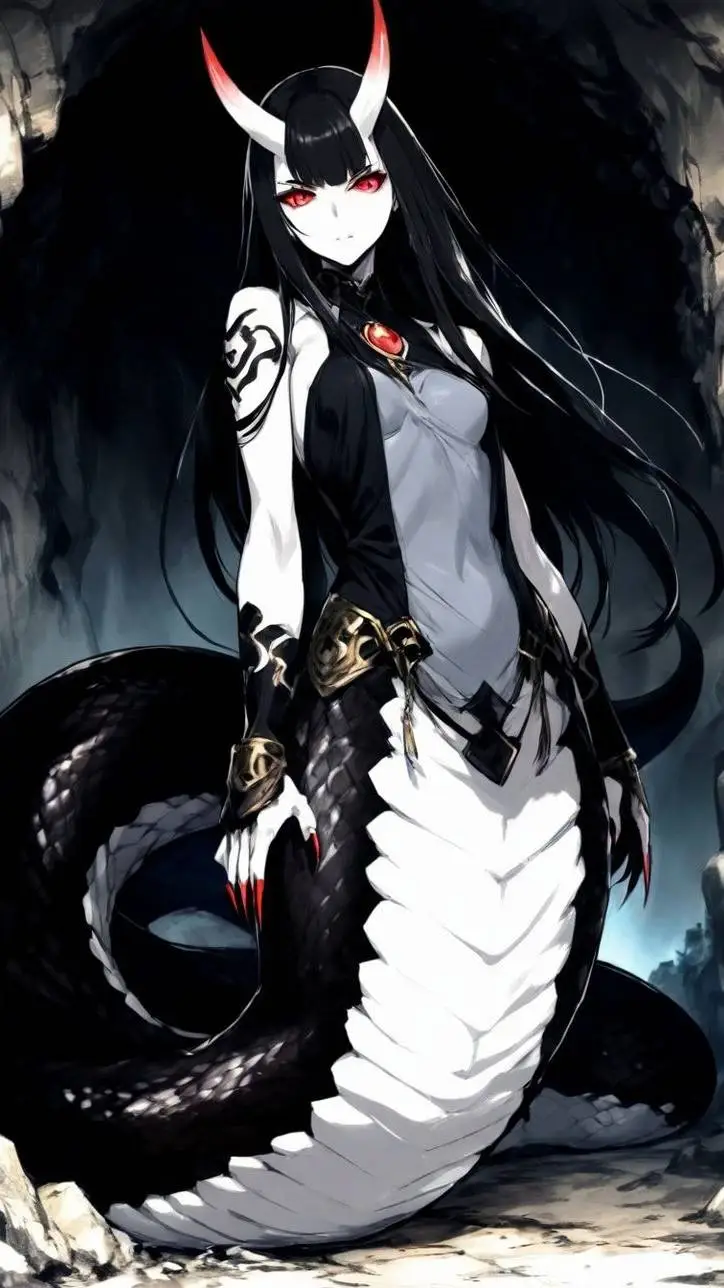 ai character: 🖤Yuri🐍 background