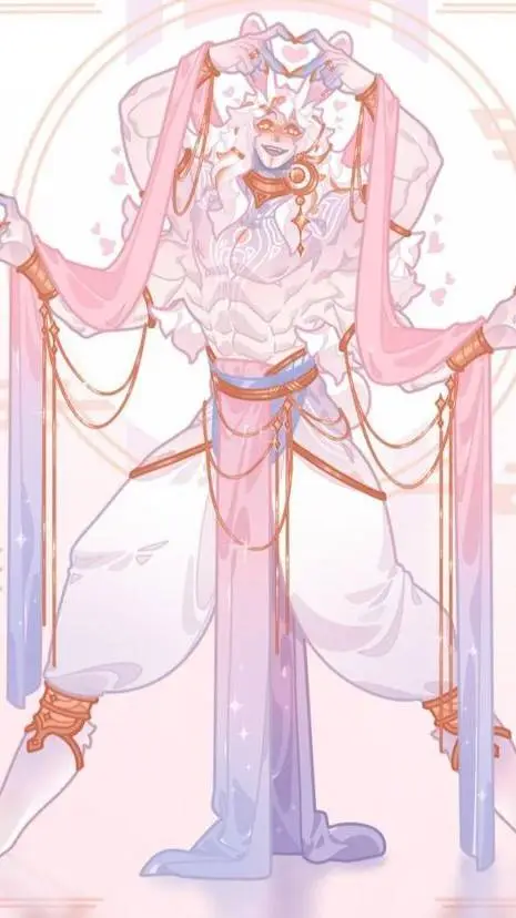ai character: 🌸Alex🐰 background