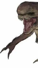 ai character: D-rex  background