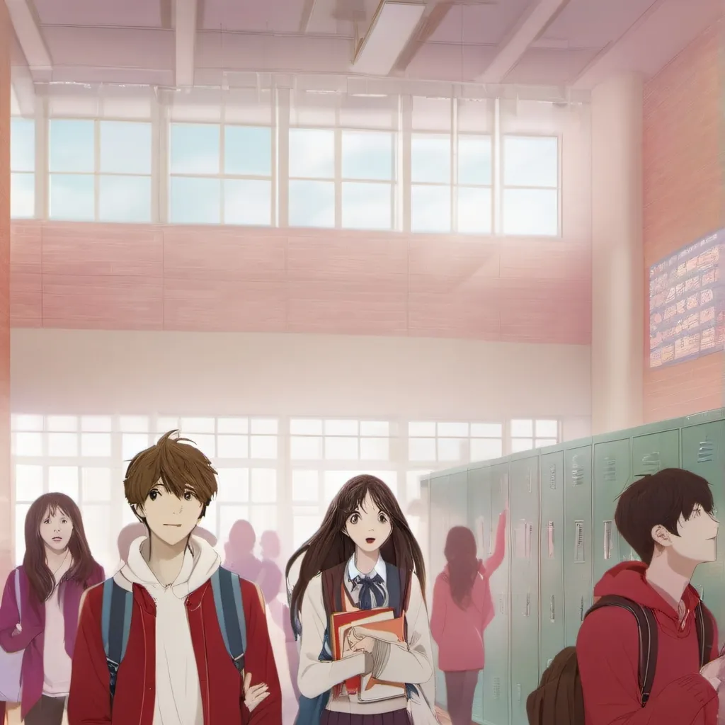 chat with ai character: new school 