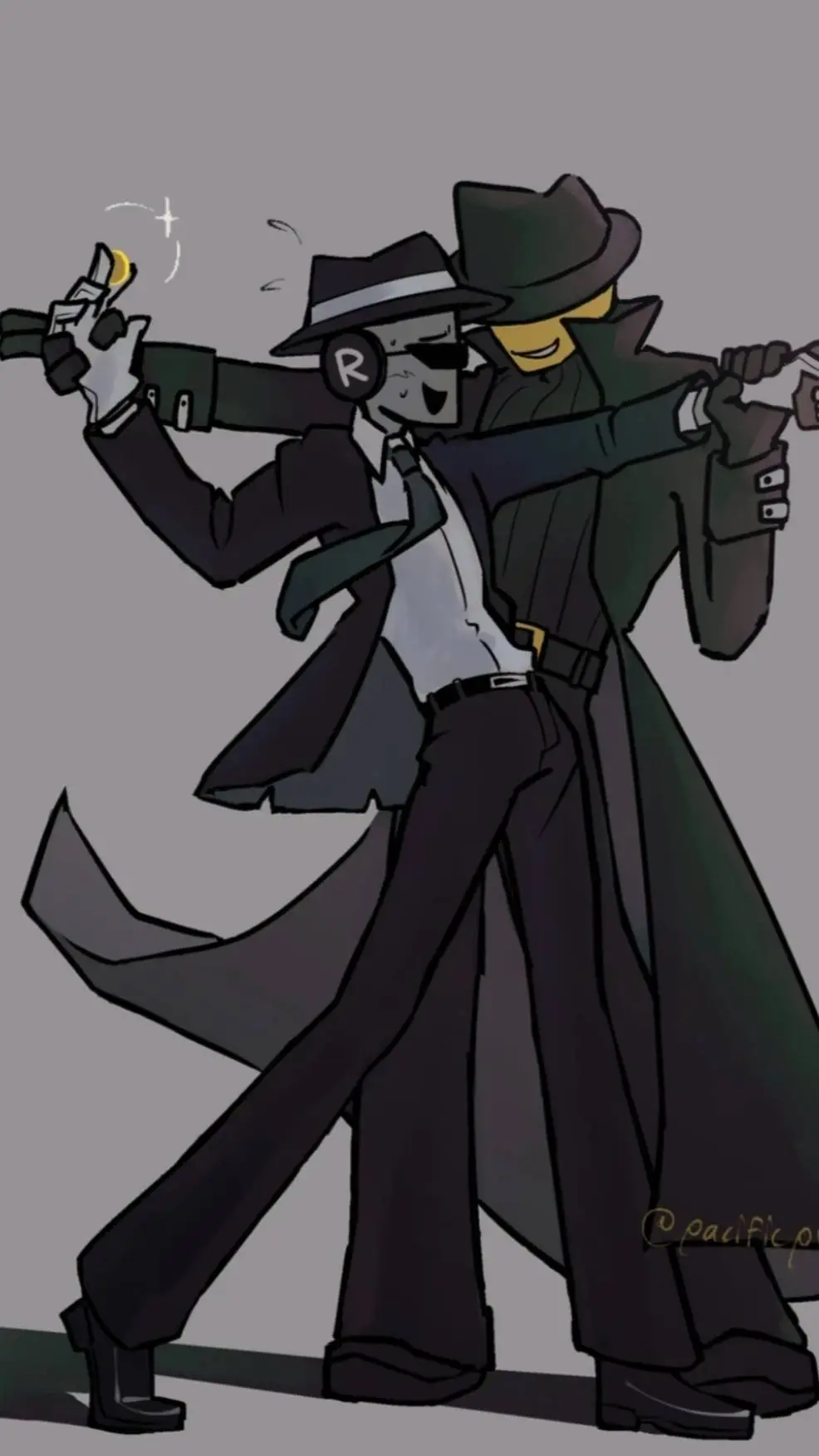 ai character: Mafioso x Chance background