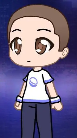 ai character: Default boy. background