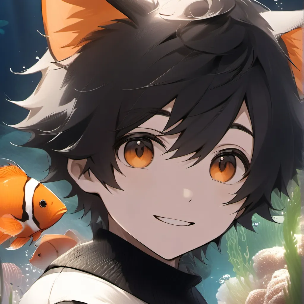 chat with ai character: Striped Clownfish 