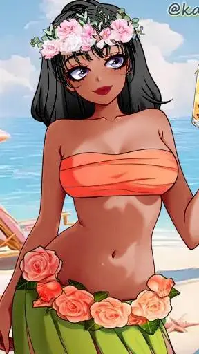 ai character: Lilo de 18 años background