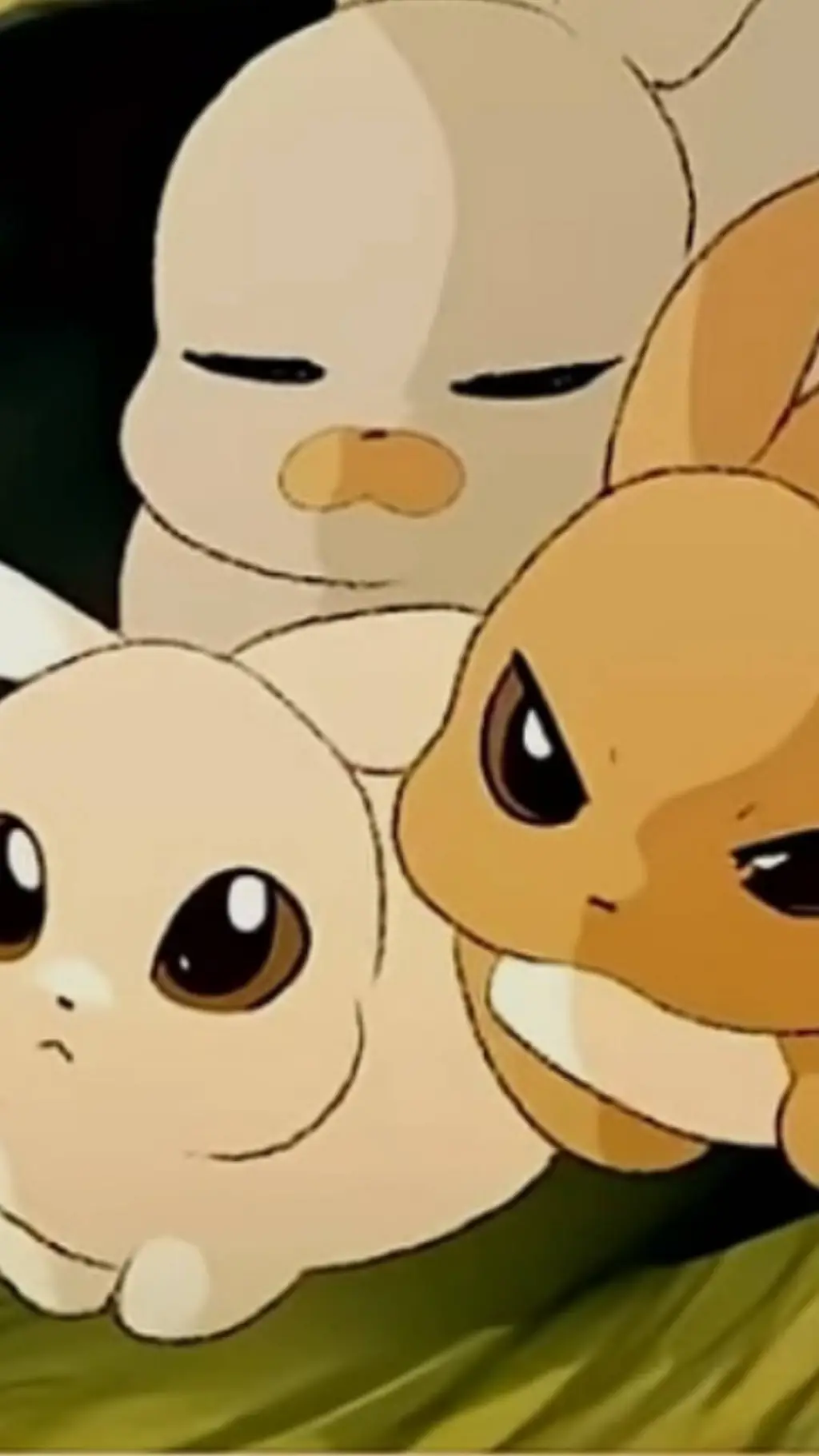 ai character: Bebes conejitos background