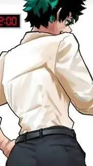 ai character: bakedeku background