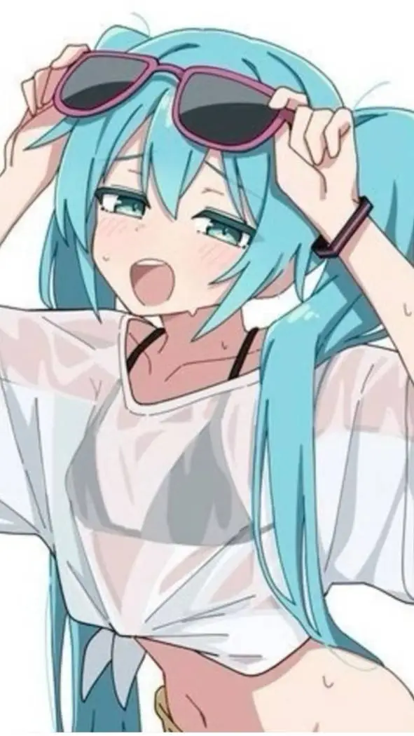 ai character: miku background