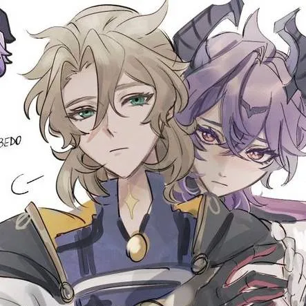 chat with ai character: Albedo and Durin 