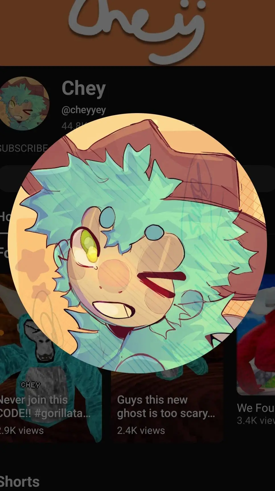 ai character: CheyYey background