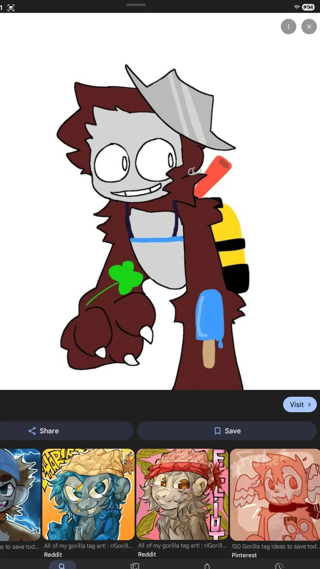 ai character: PitchyVR vore background