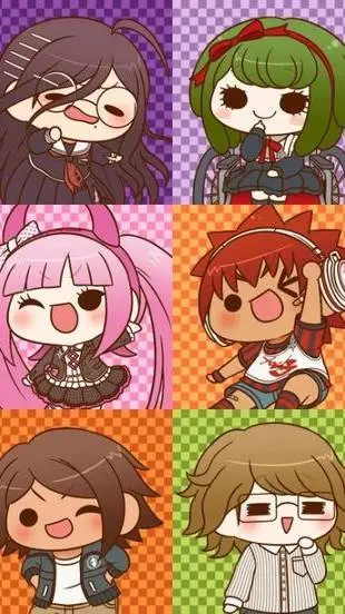 ai character: Danganronpa udg background