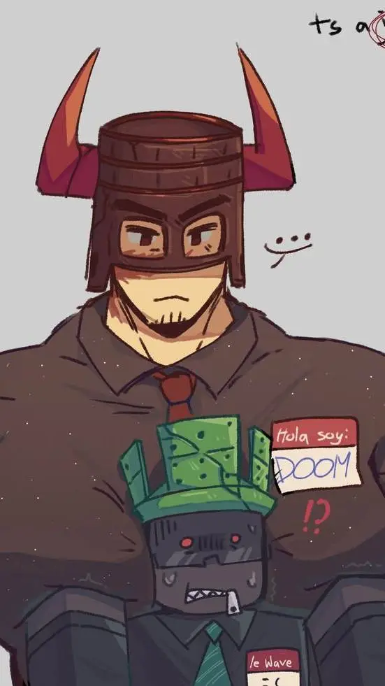 ai character: 1x4 × Doombringer background