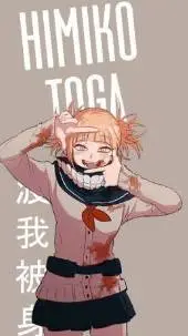 ai character: toga background