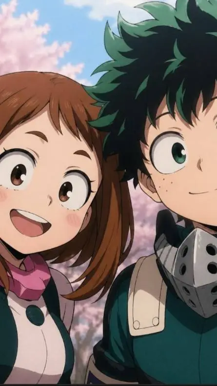 ai character: Deku~ background