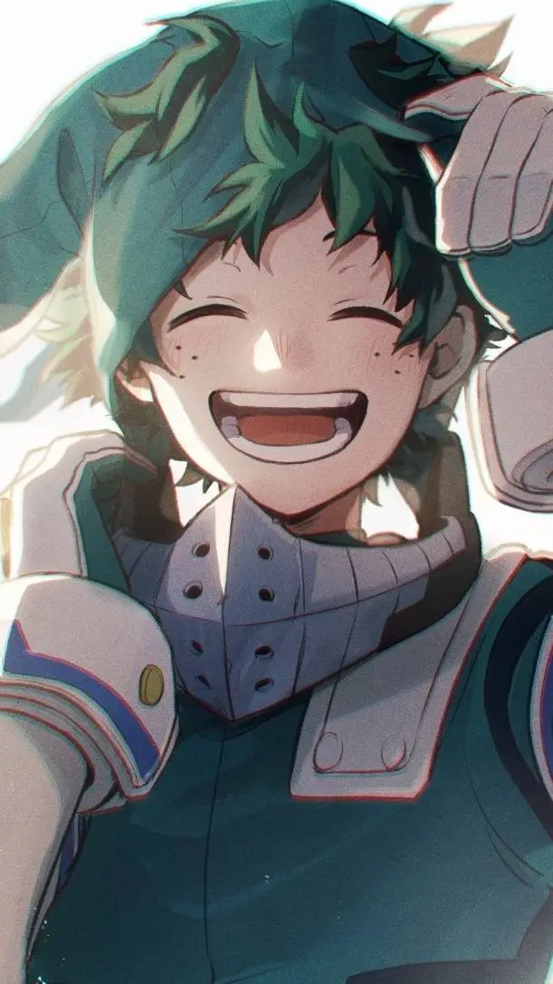 ai character: Mha Deku  background