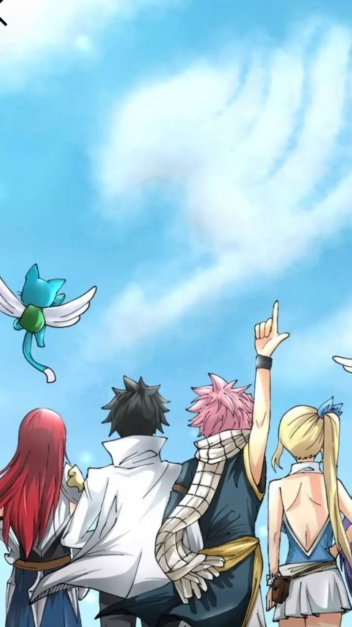 ai character: fairy tail × mha  background