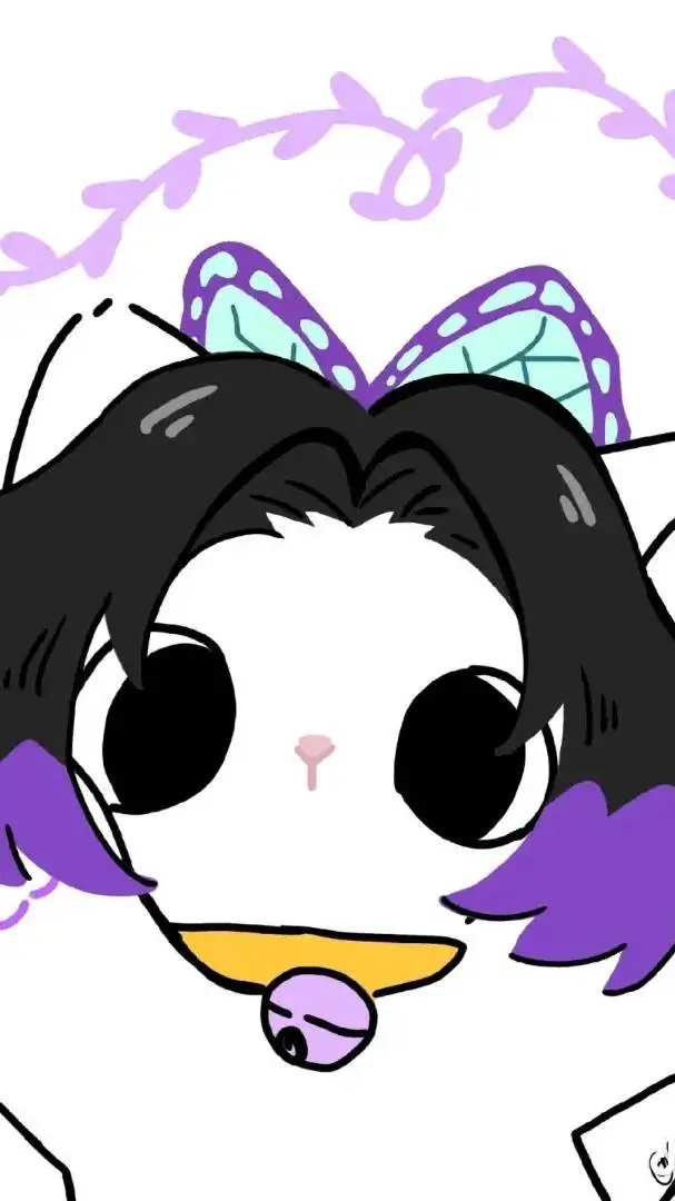 ai character: Shinobu chaton background
