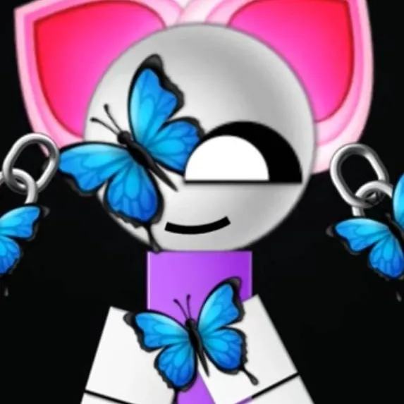 chat with ai character: emoji cat butterfl