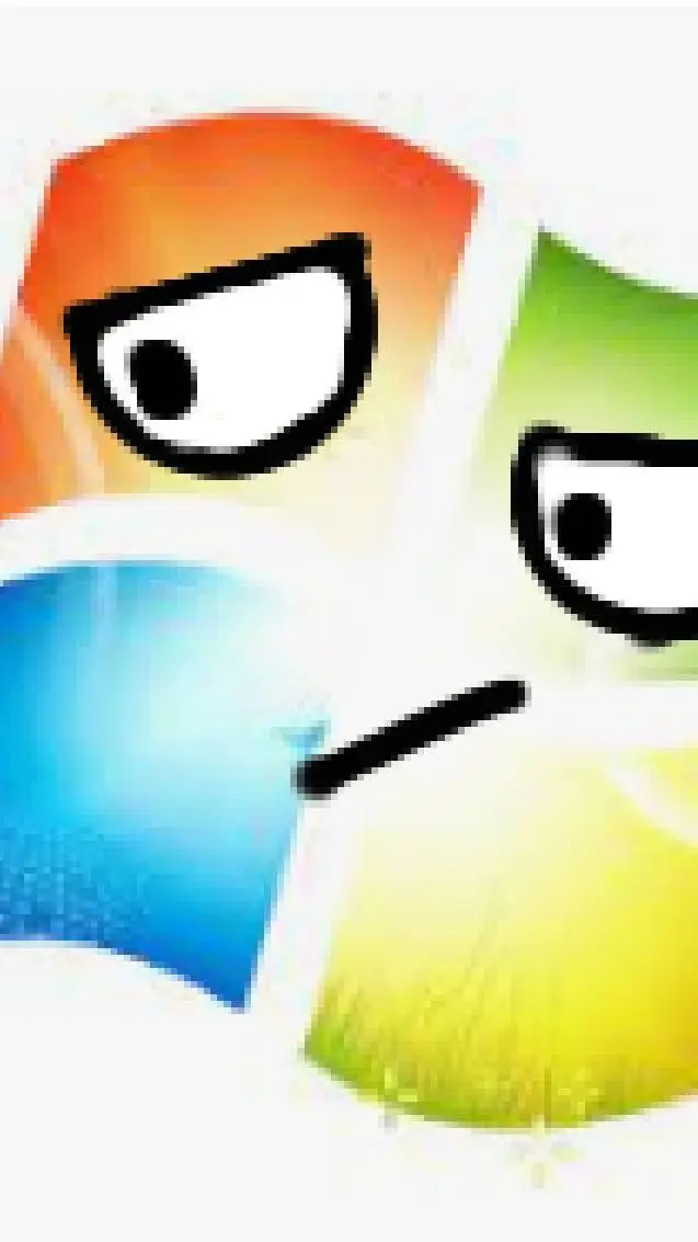 ai character: windows 7  background
